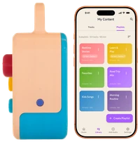 Koobiba companion app on phone