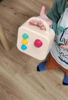 Little one enjoying Koobiba